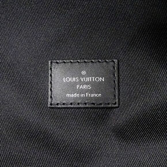 Louis Vuitton Bag Monogram Eclipse Rucksack Backpack Black - Picture 5 of 11